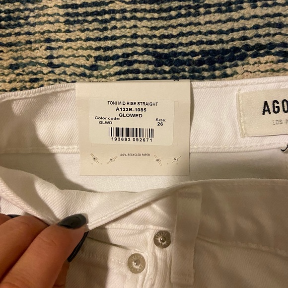 Agolde Toni Mid Rise Straight Jeans - Picture 7 of 13